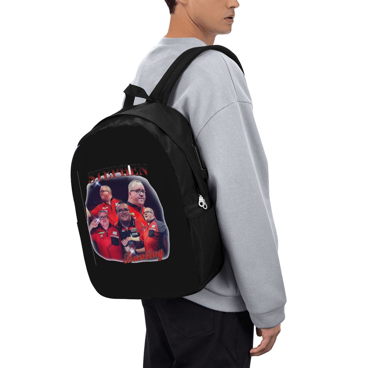 Travel Bags - Mochila Stephen Bunting Bootleg para Viagem,