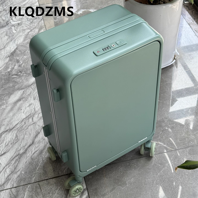 Spinner Wheel Rolling Suitcase 20 Inch - Klqdzms mala masculina 20 