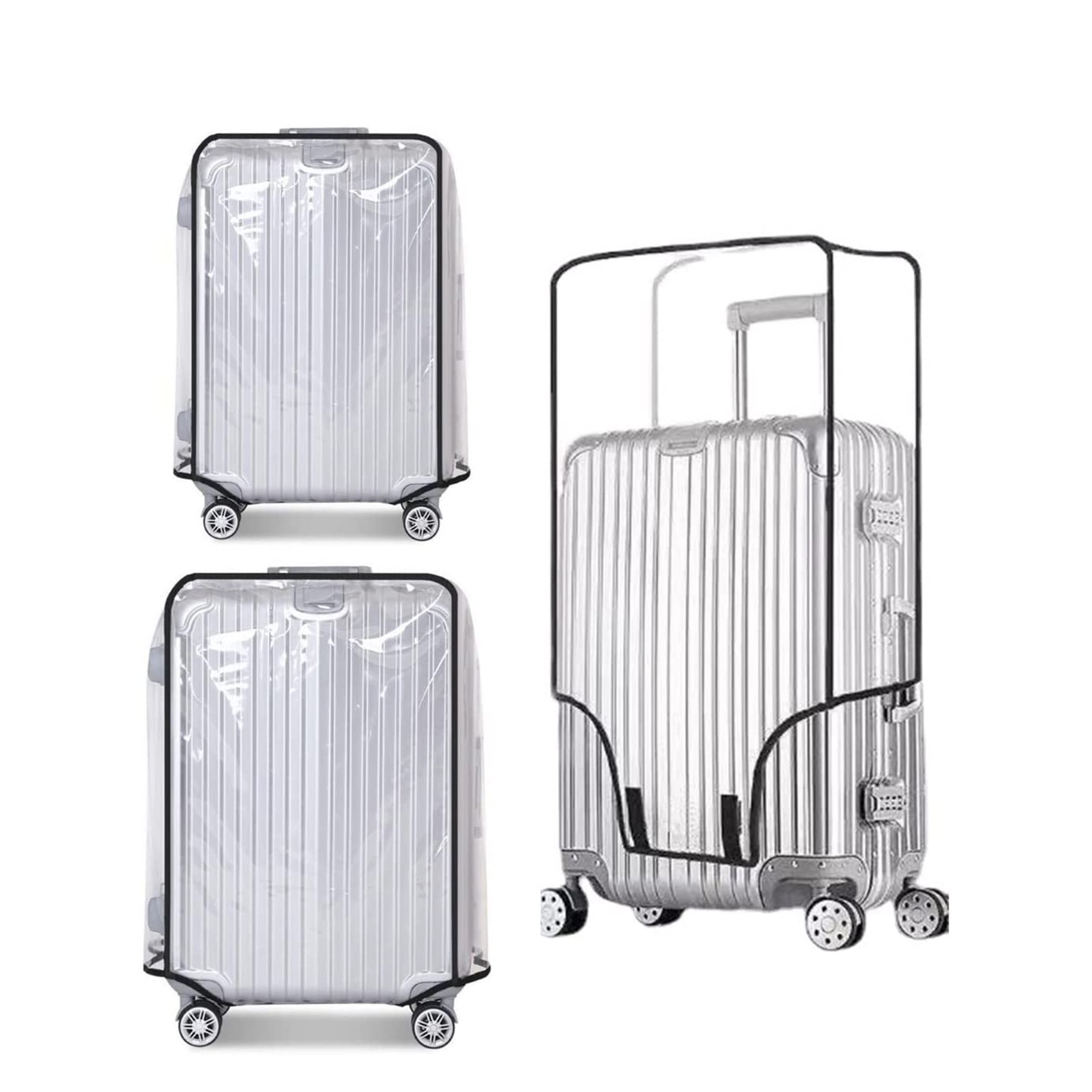 Waterproof Suitcase Cover Protector - Nova Capa Protetora de Mala Totalmente