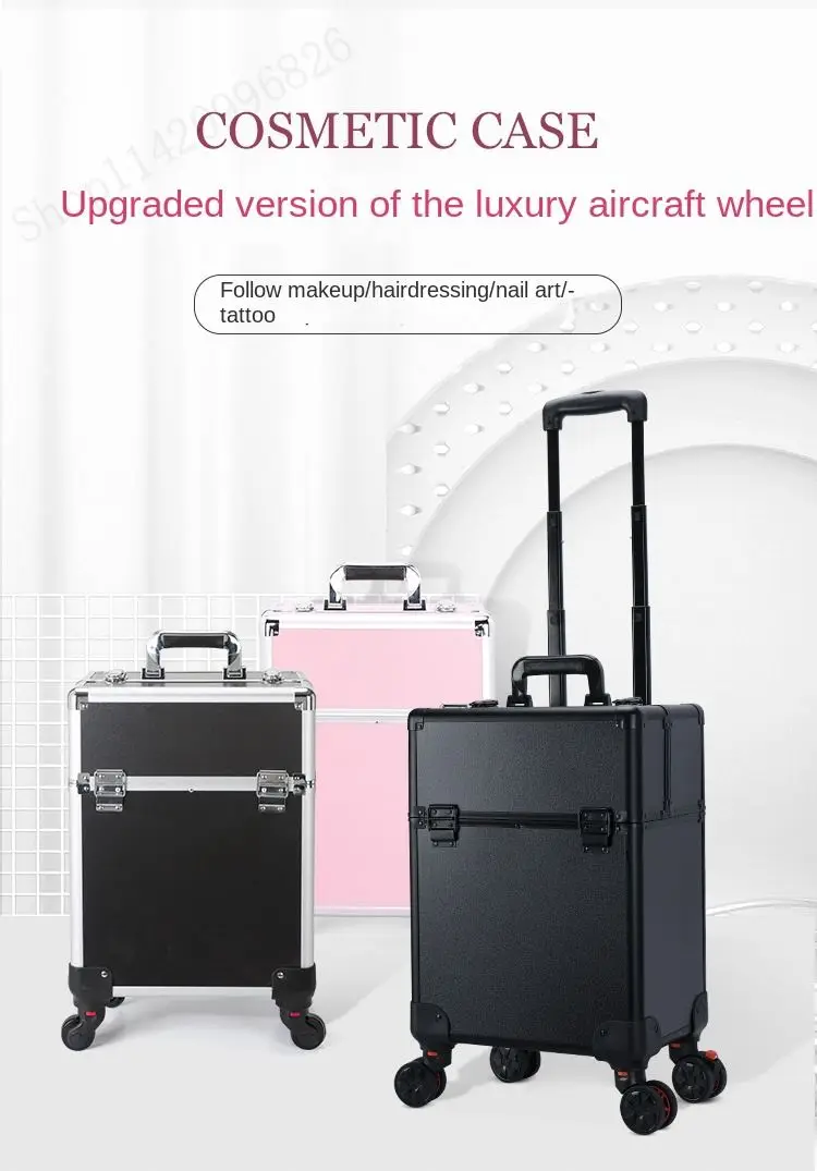 Luggage - Maleta de Maquiagem Profissional de Grande