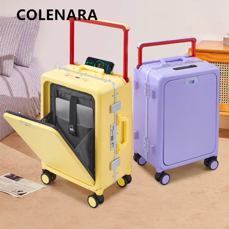 Front Opening Laptop Luggage 24 Inch - Mala de Viagem COLENARA com Abertura