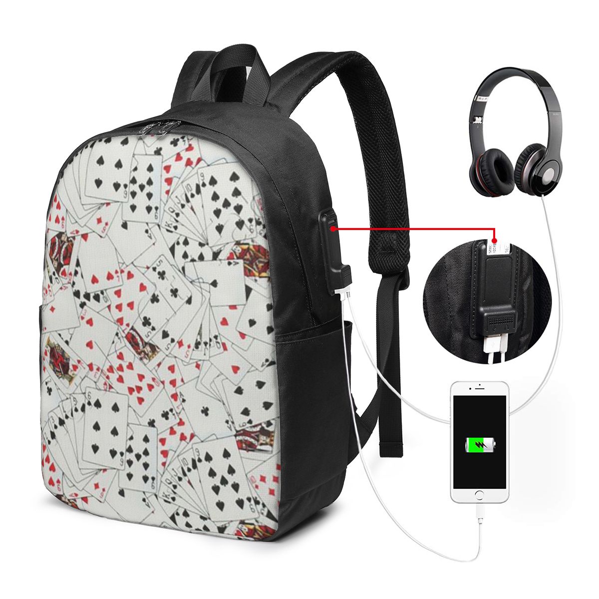 Travel Bags - Mochila para Notebook com Estampa de