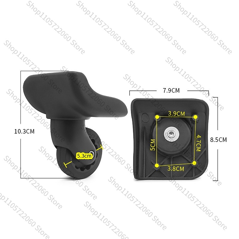 Silent Replacement Luggage Wheels - Para BW042 # Roda de Substituição