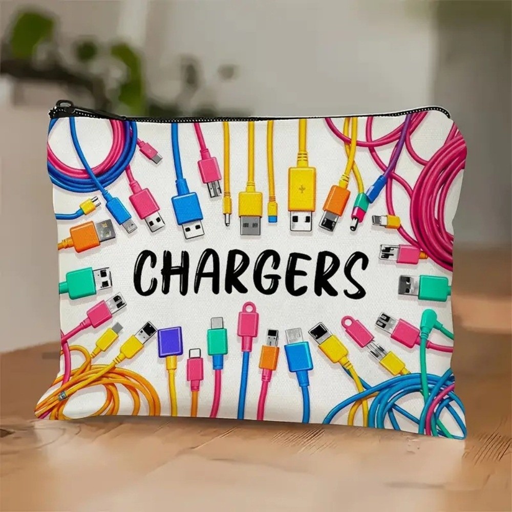 Cosmetic Bags - Nova Bolsa Organizadora de Cabos com