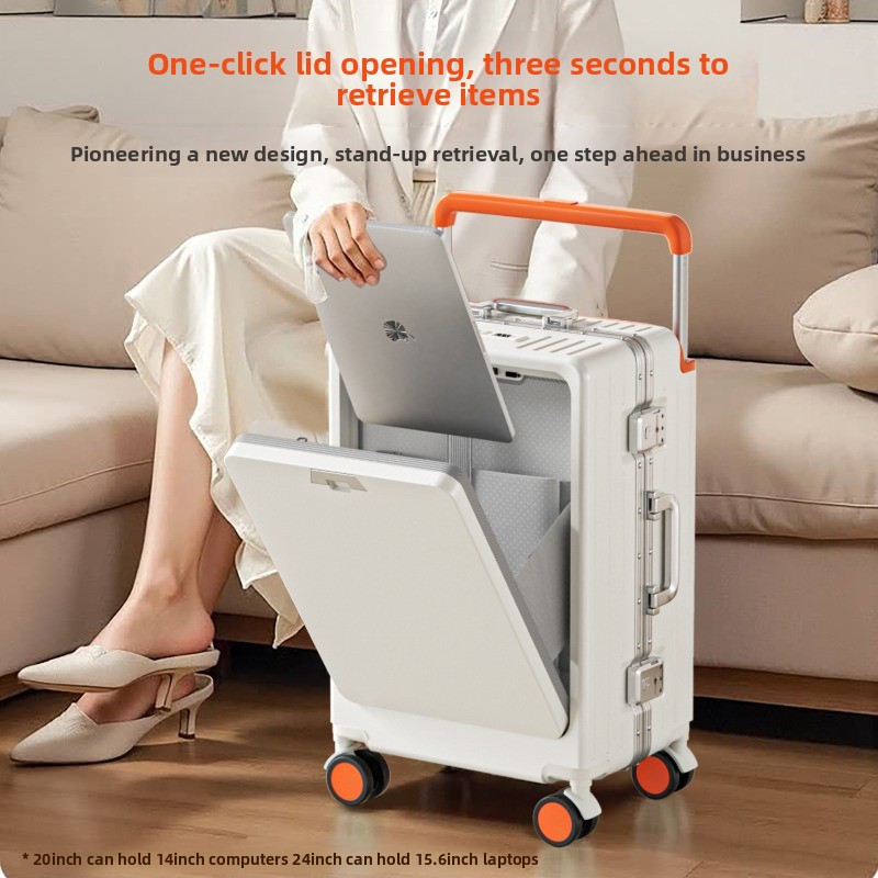Spinner Wheel Rolling Suitcase 20 Inch - Mala de viagem com estrutura de