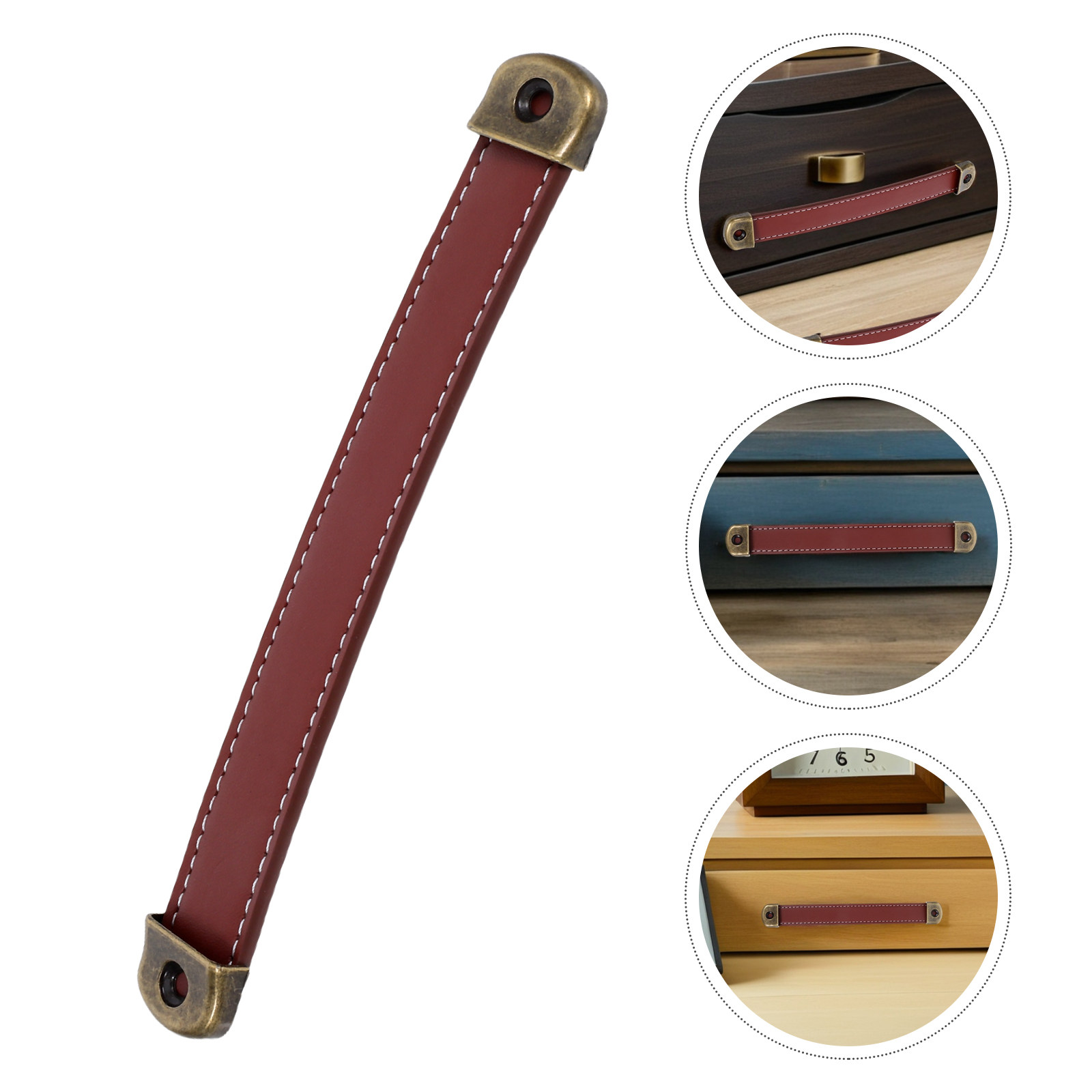 2 Peças Puxadores de Armário e - Retro Vintage Trunk Suitcase avaliação e preço