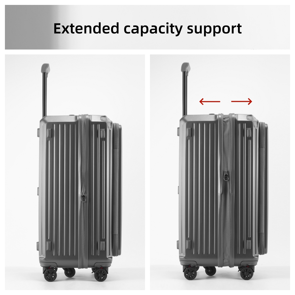    Mala de Viagem Expansível  - Expandable Hard Shell Luggage Set avaliação e preço