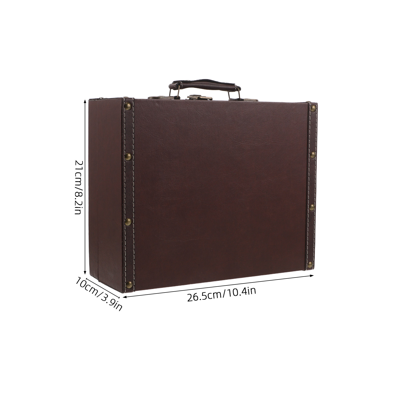 Caixa de Armazenamento Retrô d - Retro Vintage Trunk Suitcase avaliação e preço