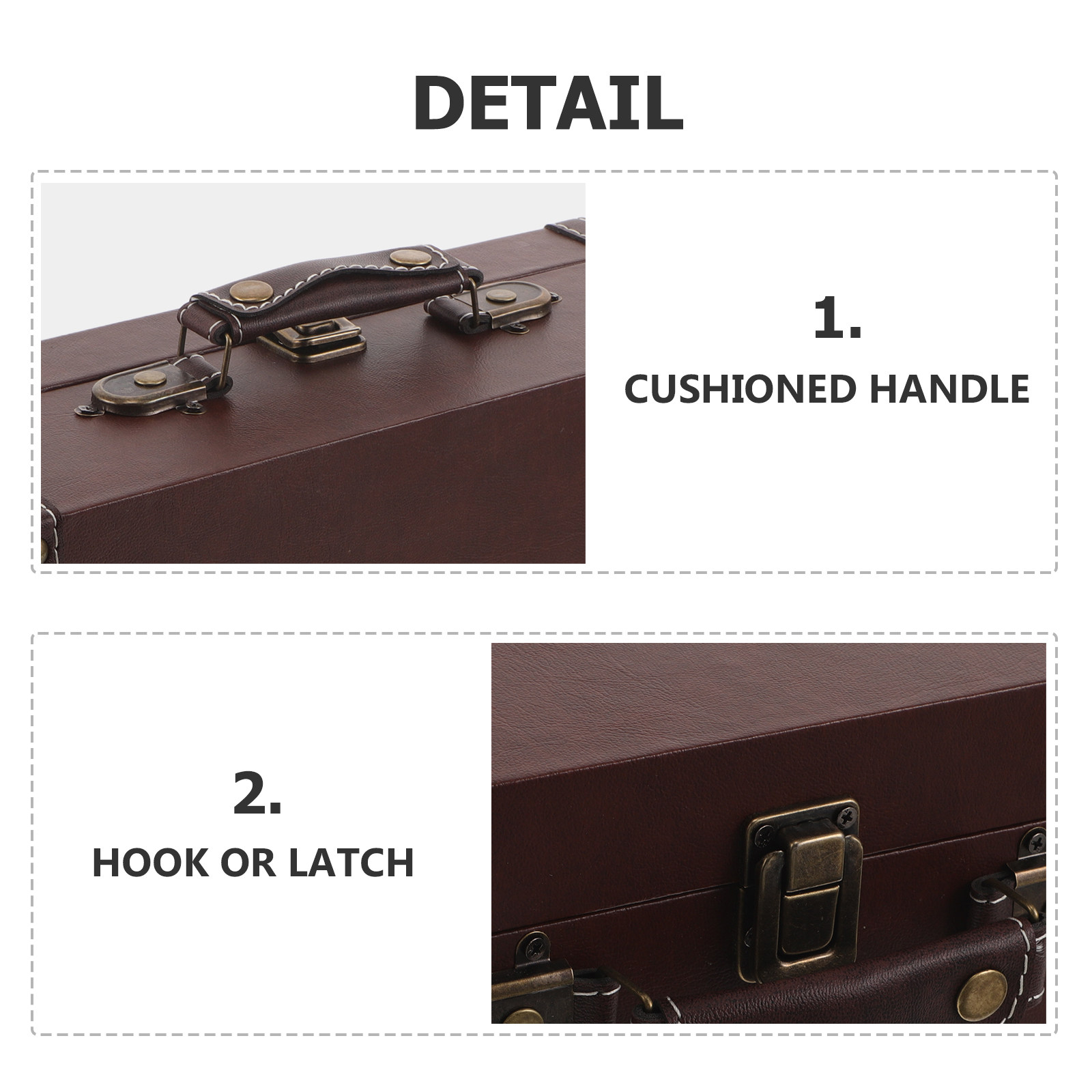 Caixa de Armazenamento Retrô d - Retro Vintage Trunk Suitcase avaliação e preço