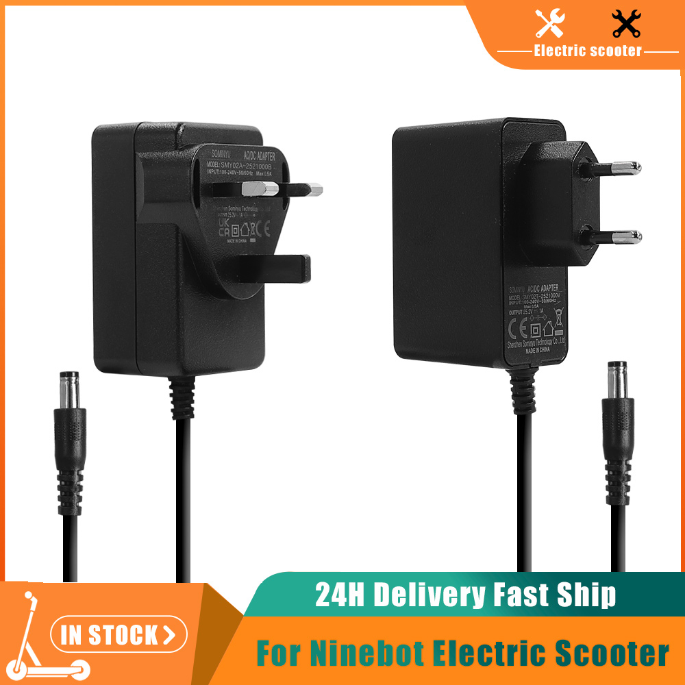 25.2v 1a carregador para nineb - Kids Ride On Suitcase Scooter avaliação e preço