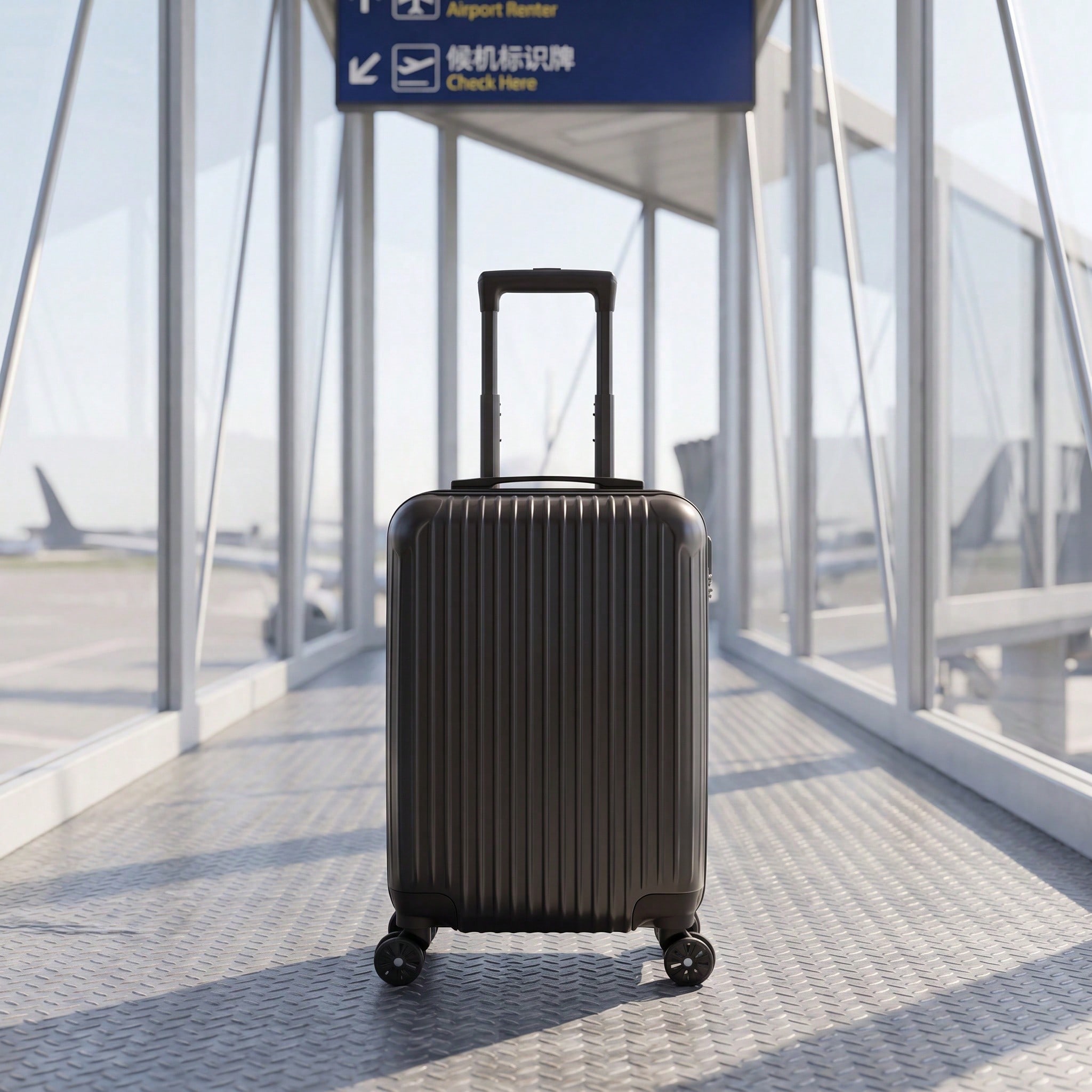 Mala de viagem rígida de 20 po - Cabin Size Lightweight Travel Trolley avaliação e preço