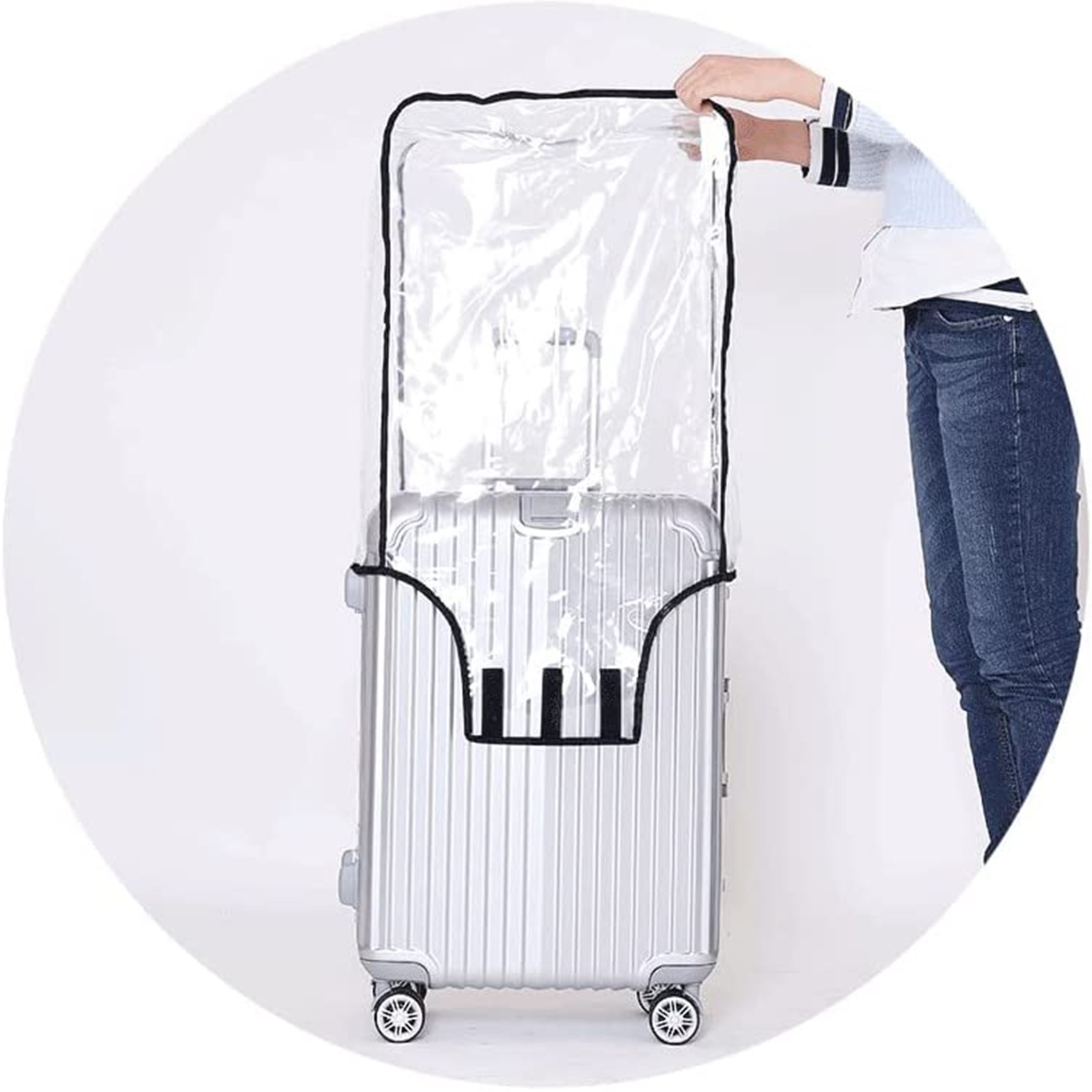 Nova Capa Protetora de Mala To - Waterproof Suitcase Cover Protector avaliação e preço
