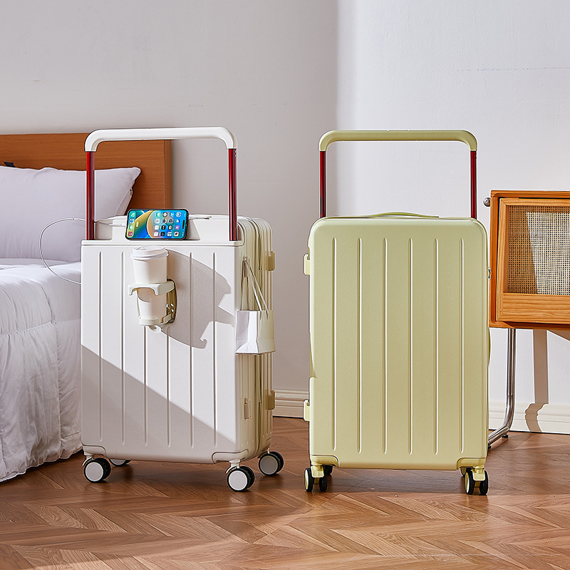 Mala de viagem com alça larga  - Spinner Wheel Rolling Suitcase 20 Inch avaliação e preço