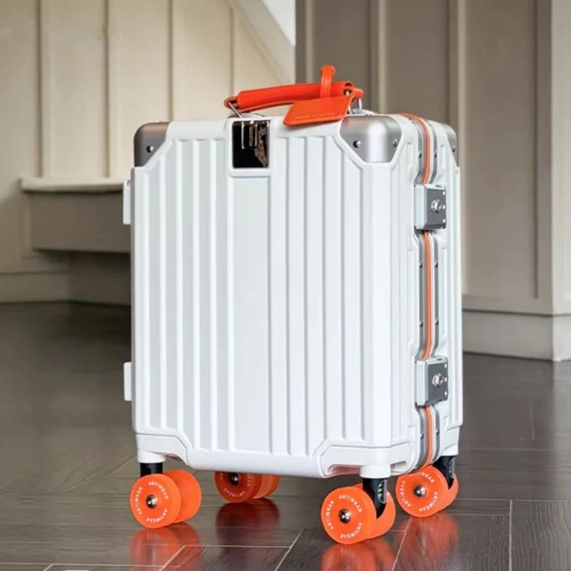 Mala de viagem leve de 14'' co - Aluminum Frame Carry On Luggage avaliação e preço