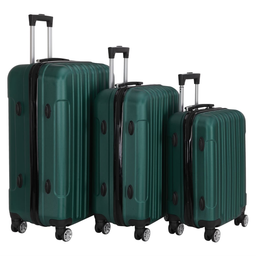 Conjunto de malas de viagem mu - Expandable Hard Shell Luggage Set avaliação e preço