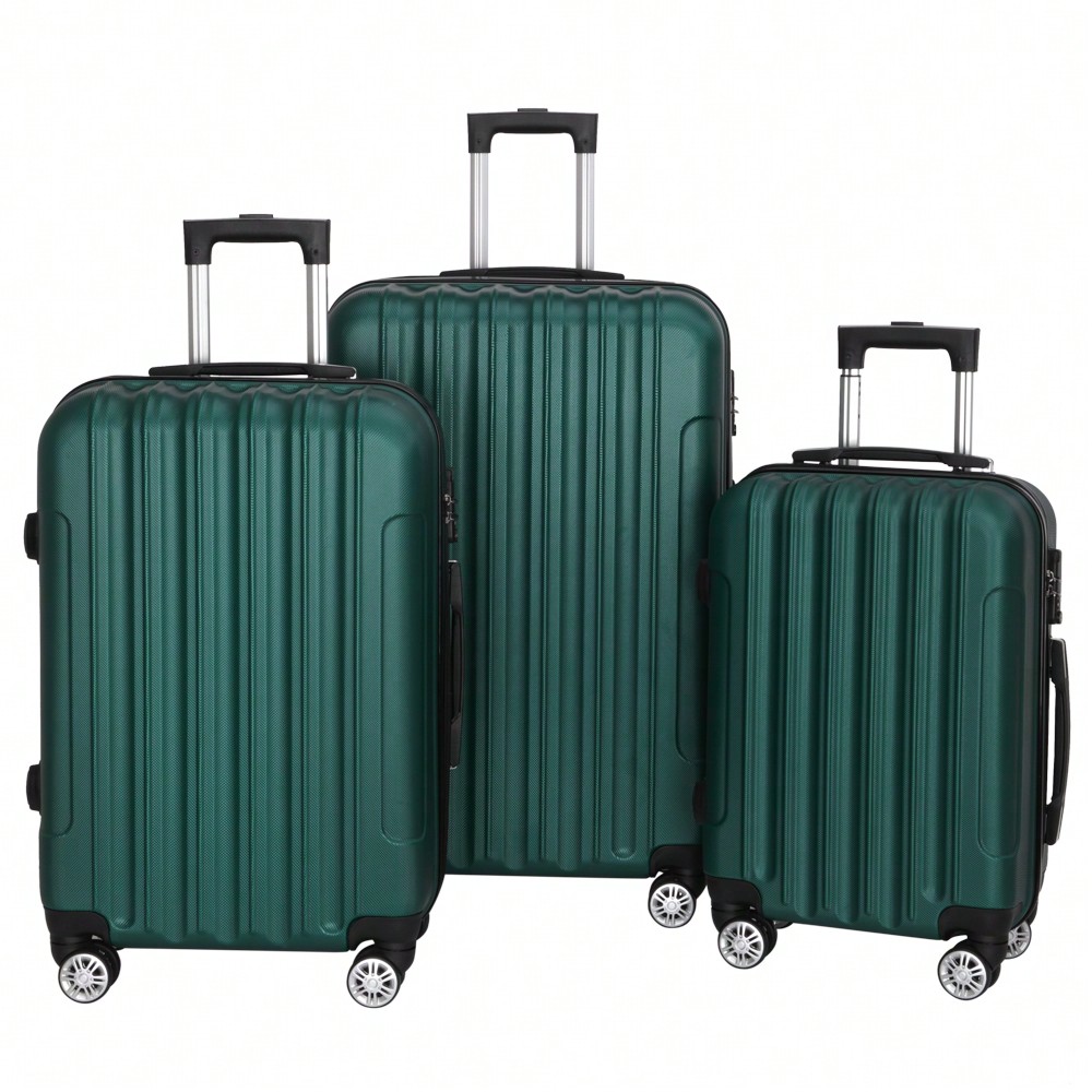 Conjunto de malas de viagem mu - Expandable Hard Shell Luggage Set avaliação e preço