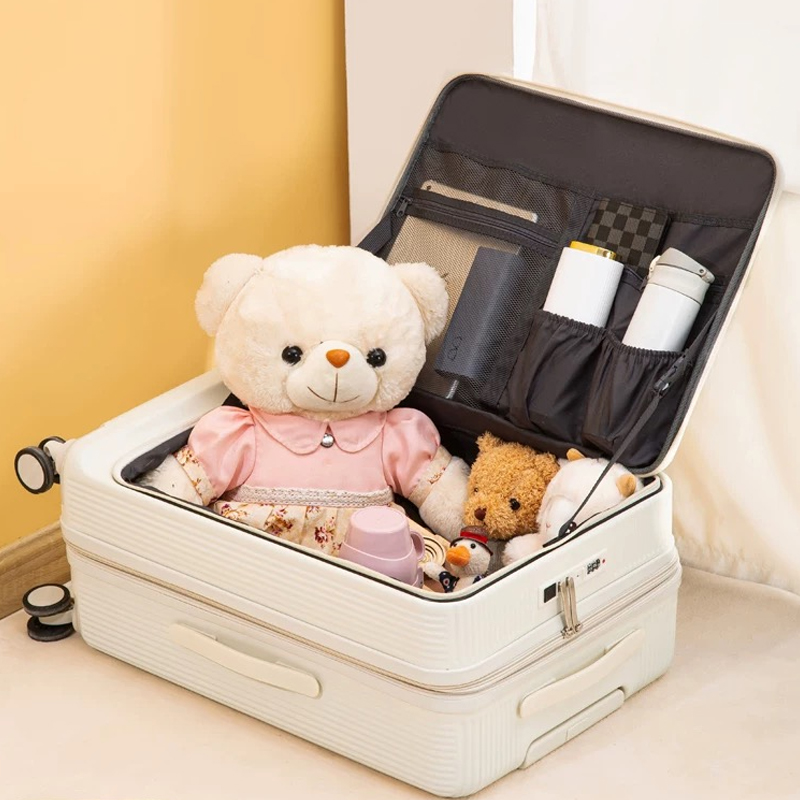 Novo 20/22/24/26/28 polegada f - Front Opening Laptop Luggage 24 Inch avaliação e preço