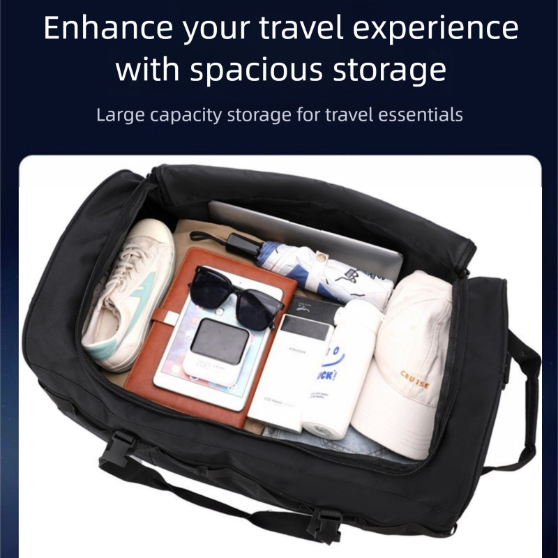 Bolsa de lona com rodas para s - Foldable Rolling Luggage Bag avaliação e preço
