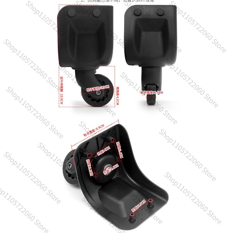 Para BW042 #   Roda de Substit - Silent Replacement Luggage Wheels avaliação e preço