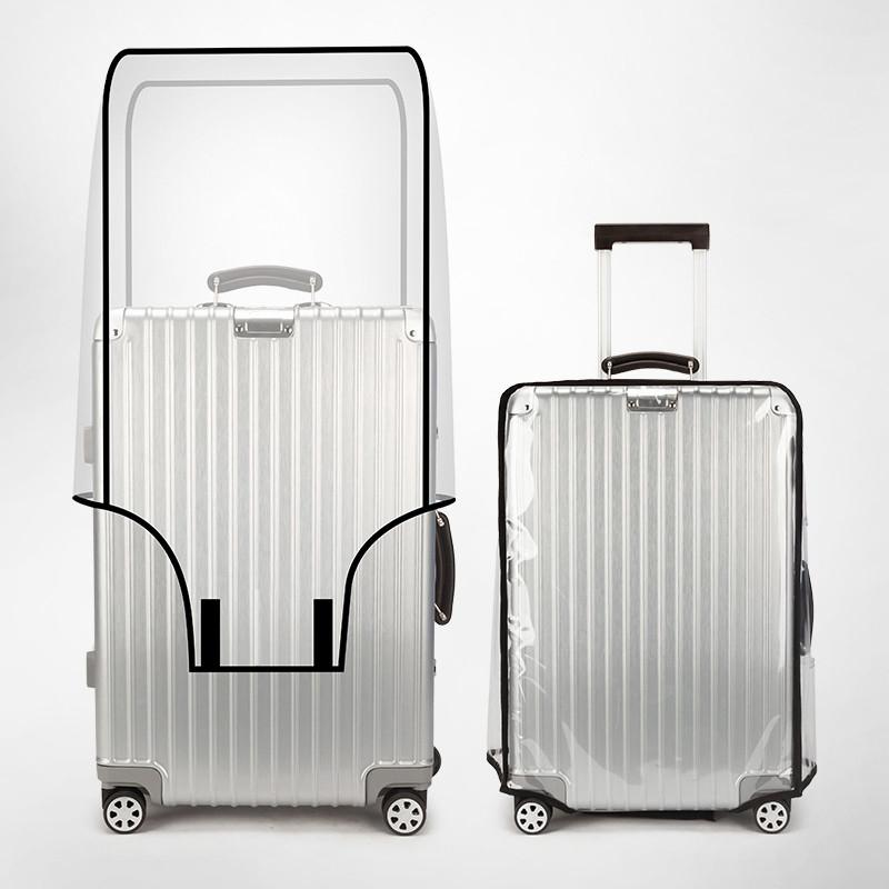 Protetor de mala transparente  - Waterproof Suitcase Cover Protector avaliação e preço