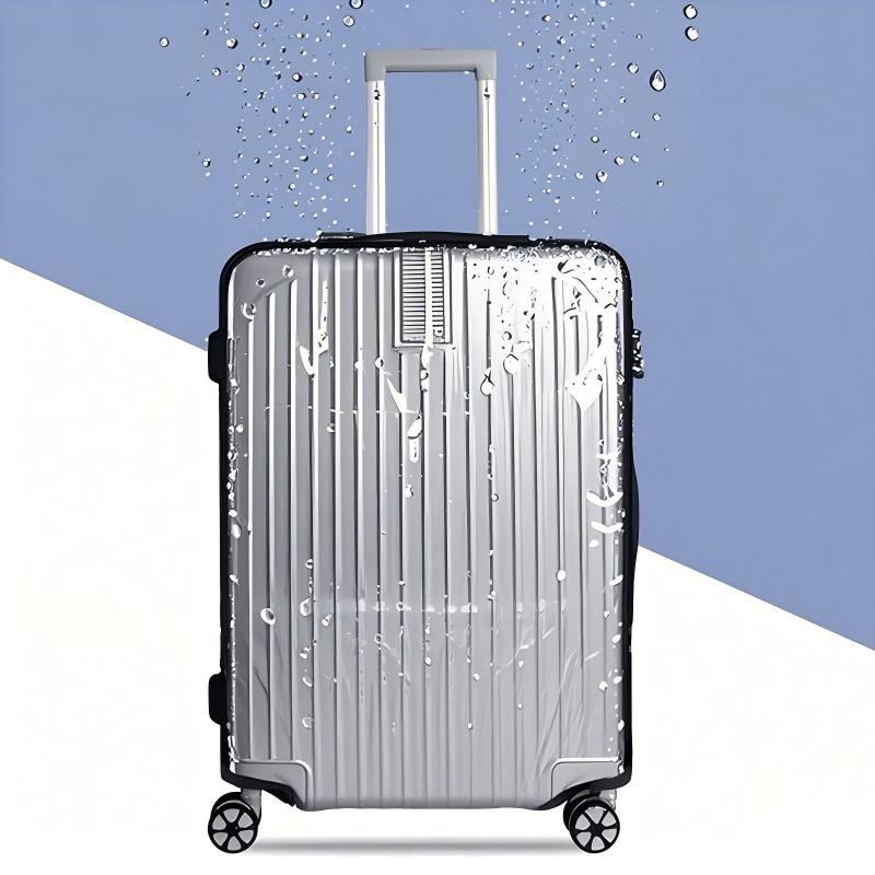 Capa Protetora Transparente de - Waterproof Suitcase Cover Protector avaliação e preço