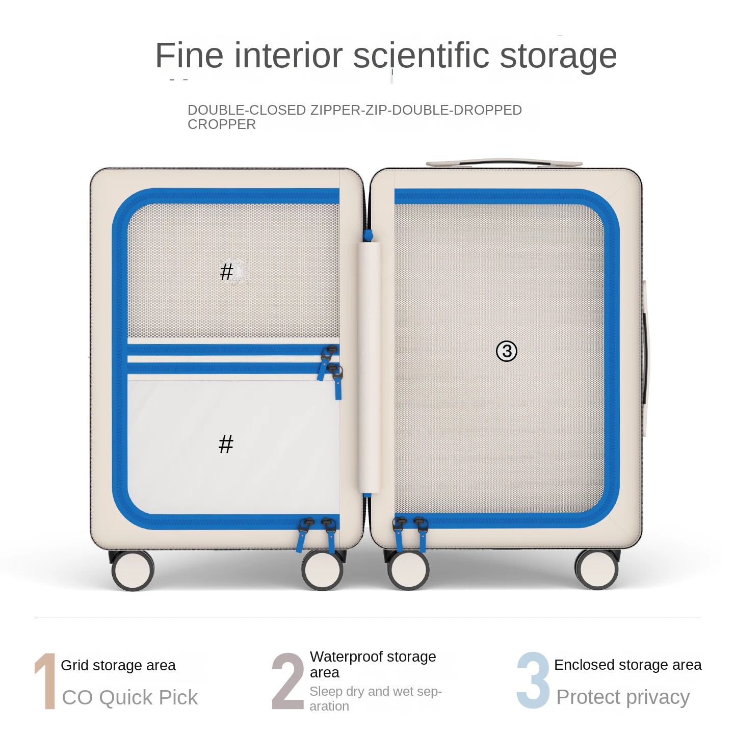 Mala de viagem com rodinhas de - Cabin Size Lightweight Travel Trolley avaliação e preço