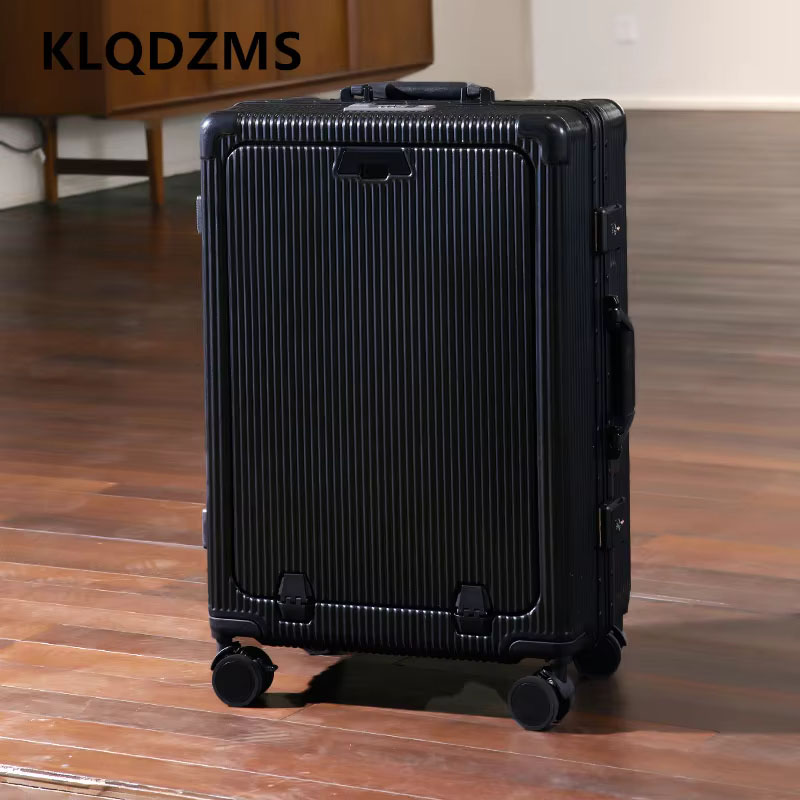 KLQDZMS Mala de Viagem Multifu - Front Opening Laptop Luggage 24 Inch avaliação e preço