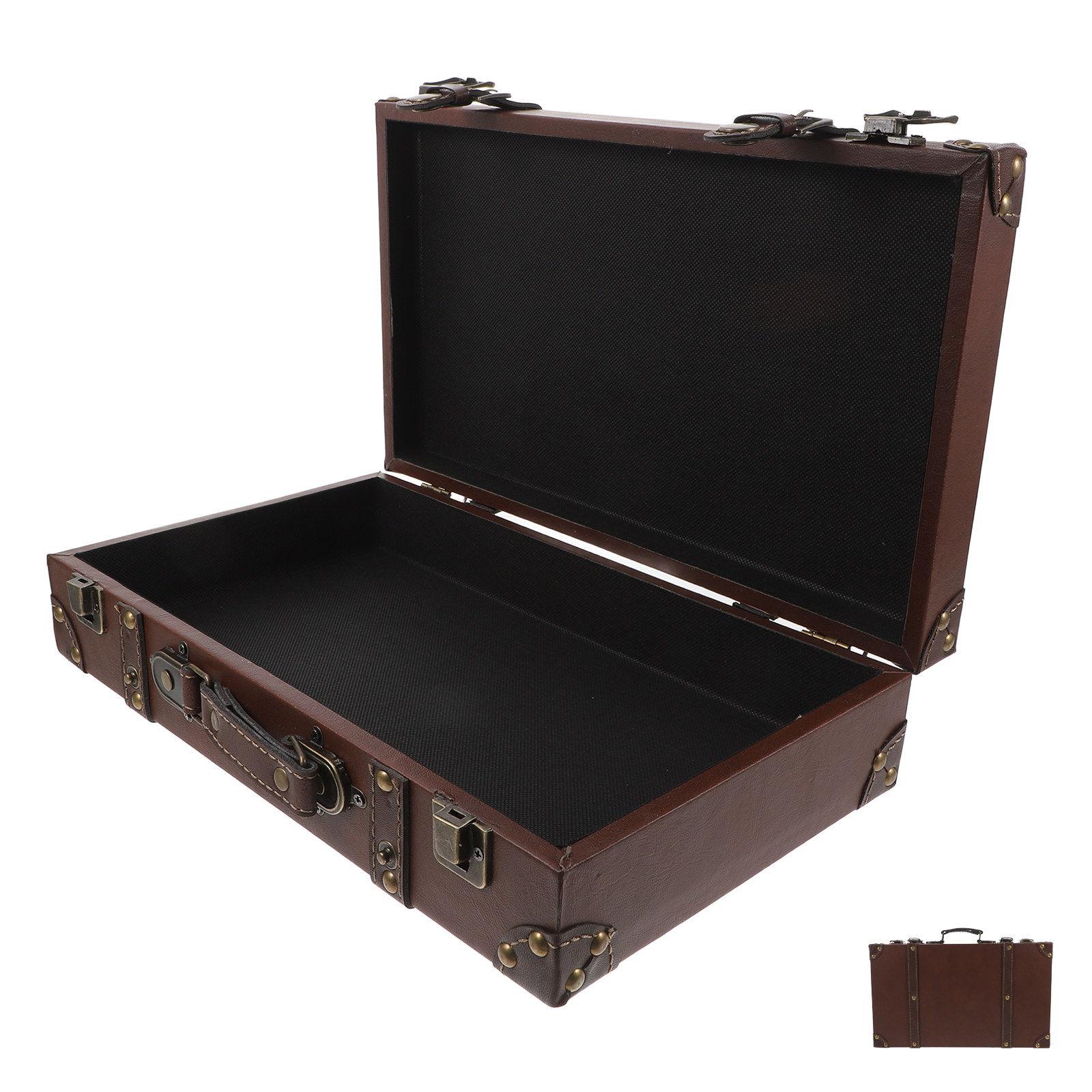 Mala de Viagem Vintage Britâni - Retro Vintage Trunk Suitcase avaliação e preço