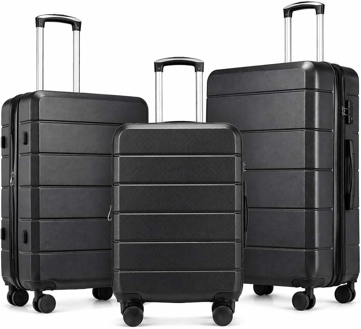 Conjunto de malas rígidas expa - Expandable Hard Shell Luggage Set avaliação e preço