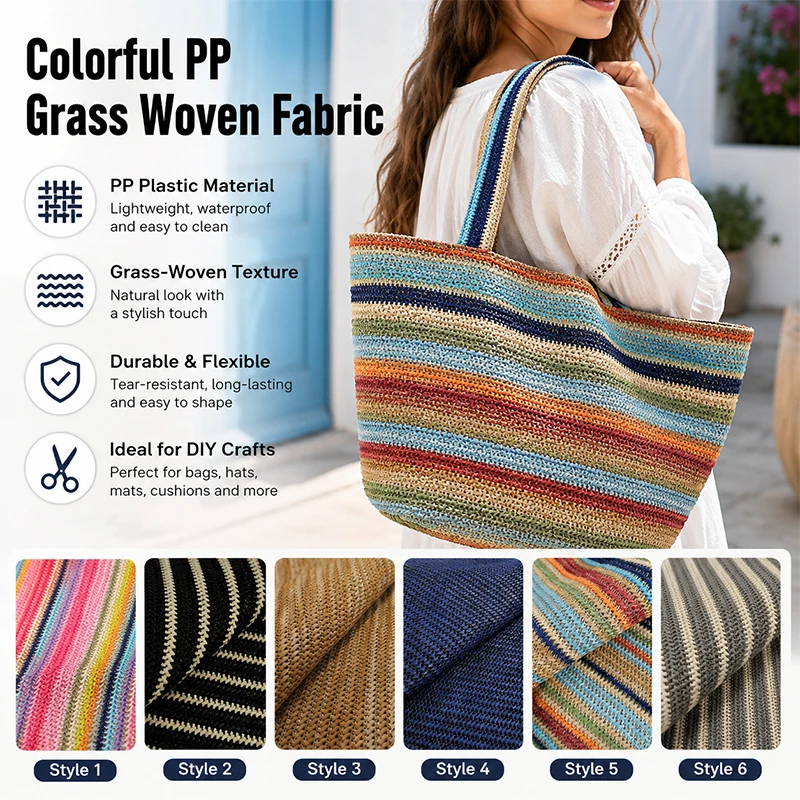 1 jarda de Tecido Trançado de  - Handbags avaliação e preço
