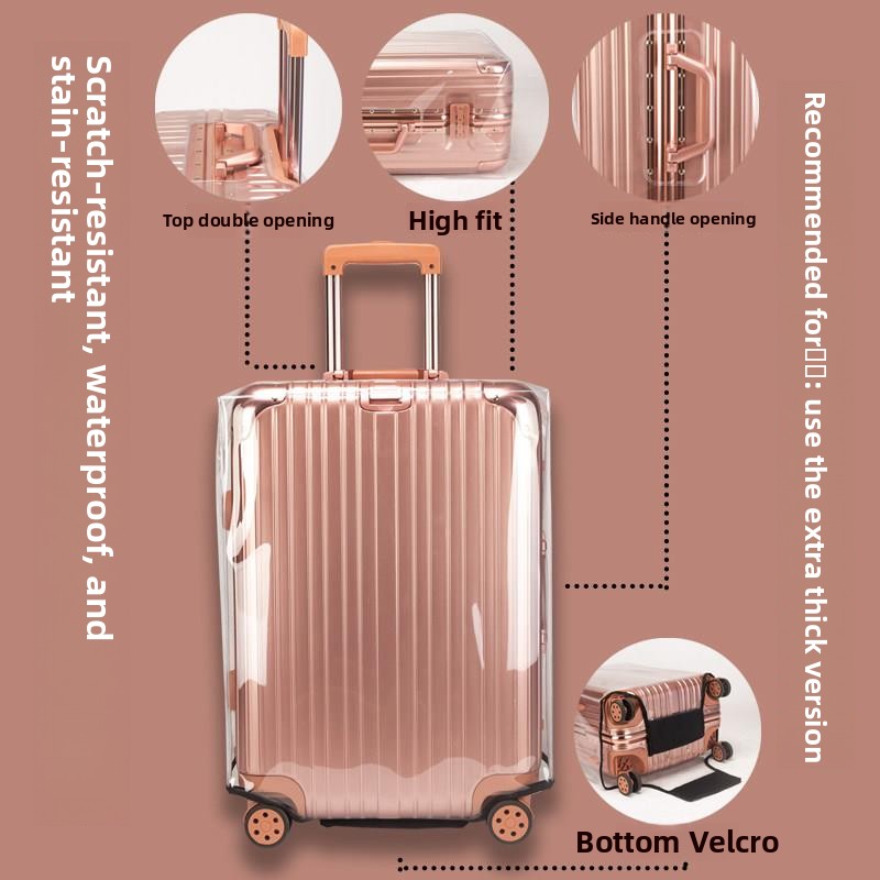 Capa Protetora Espessada para  - Luggage Protective Cover Transparent avaliação e preço