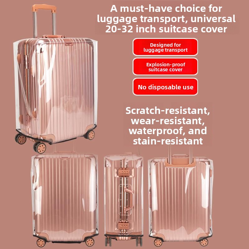 Capa Protetora Espessada para  - Luggage Protective Cover Transparent avaliação e preço