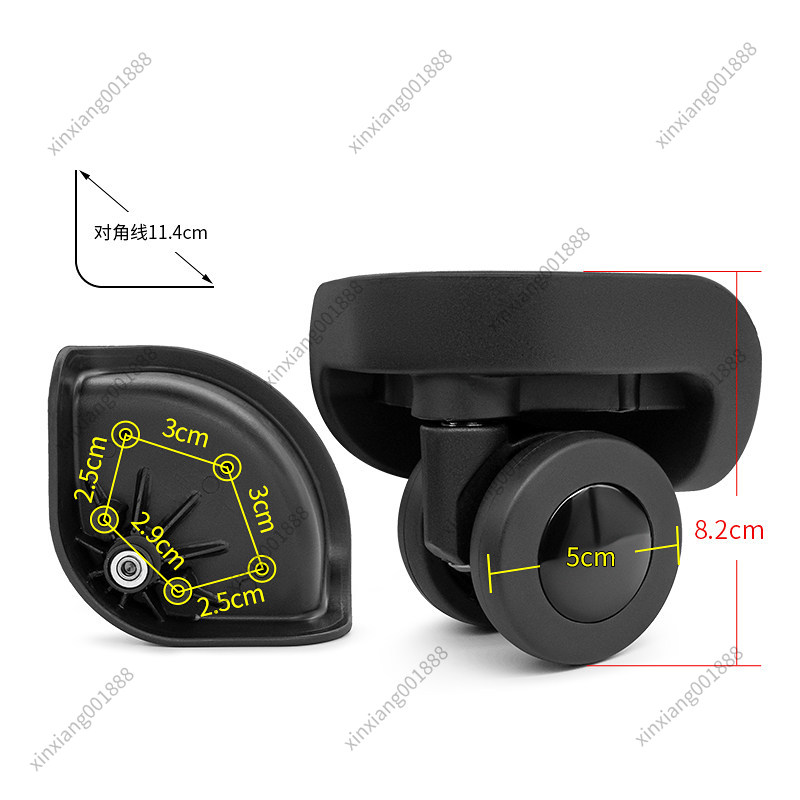 Rodas de Substituição Silencio - Silent Replacement Luggage Wheels avaliação e preço