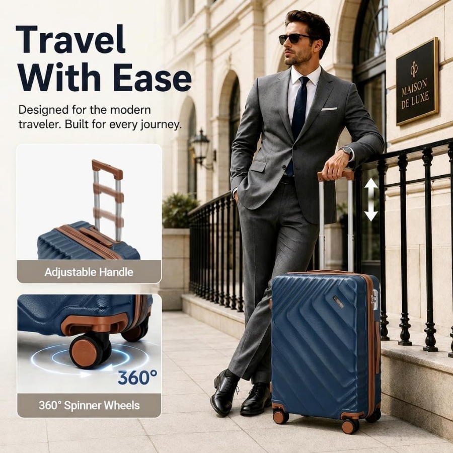 Conjunto de malas expansíveis  - Expandable Hard Shell Luggage Set avaliação e preço